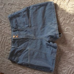 Universal Thread High Rise Midi Railroad Stripe